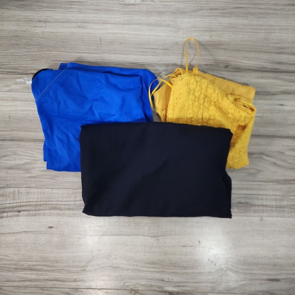 Women's Pencil Skirt Size 10R & Shirt & Bodysuit Size L Lot of 3